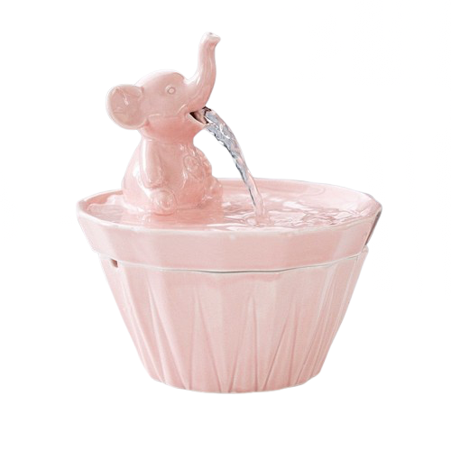 1.2L Elephant Design Pets Water Fountain