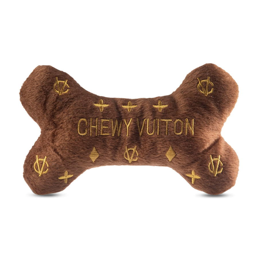 Luxury Chewy Vuiton Squeaky Dog Toy