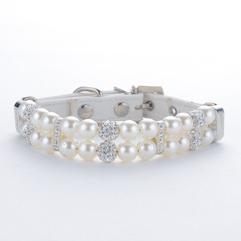 Elegant Crystal Rhinestone Dog Collar