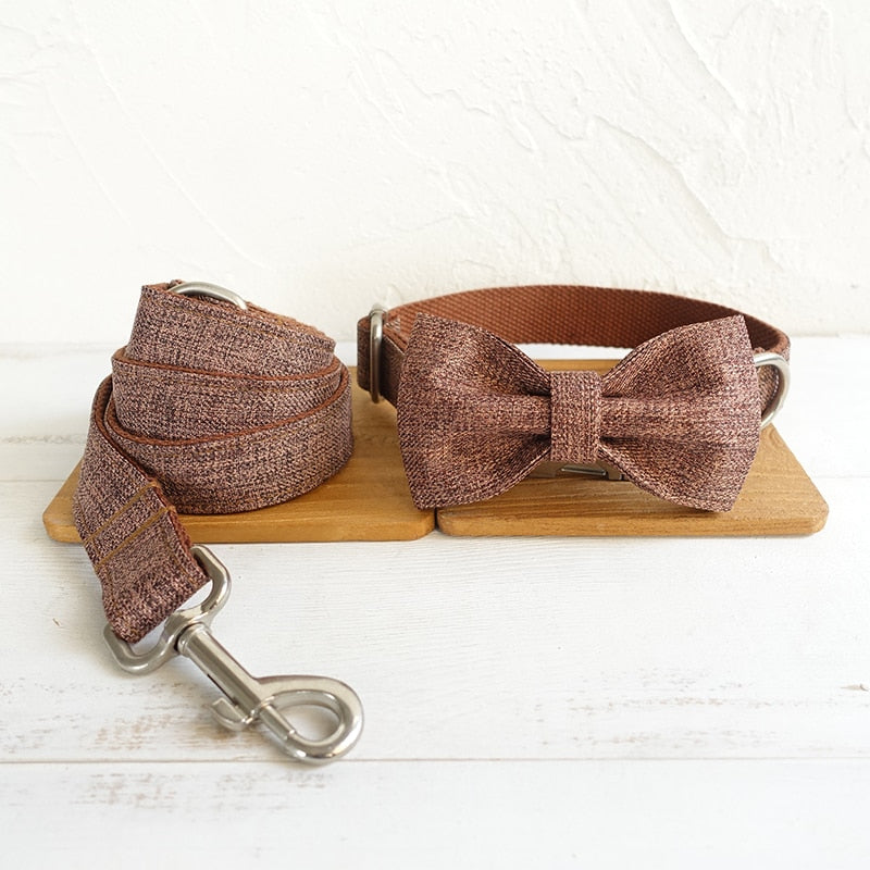 The Brown Sapphire Luxury Dog Collar