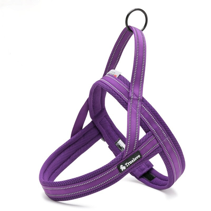 Reflective Mesh Padded Strap Dog Harness