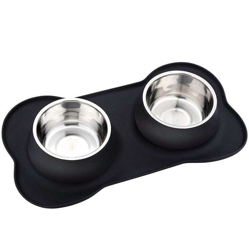 No Spill Double Dog Bowl