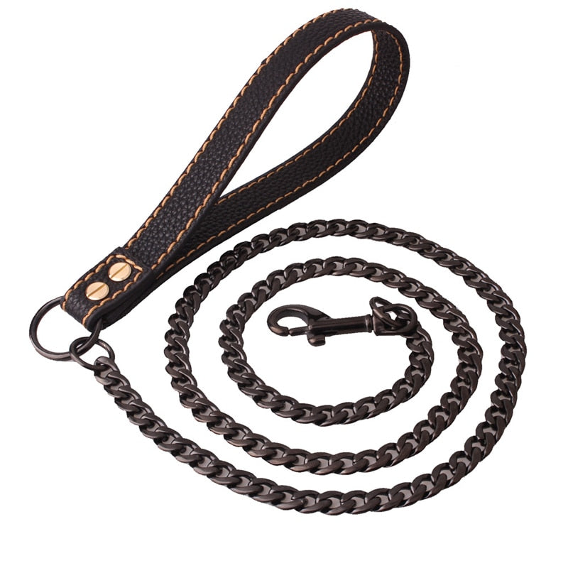 Stainless Steel Bronze Dog Leash