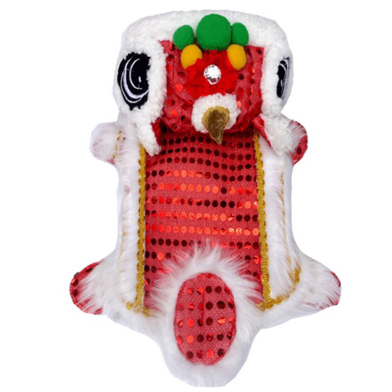 Lion Dance Dog Costume