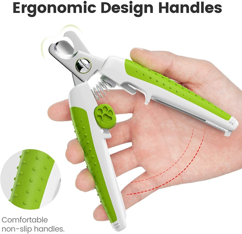 Nonslip Handles Dog Nail Clippers