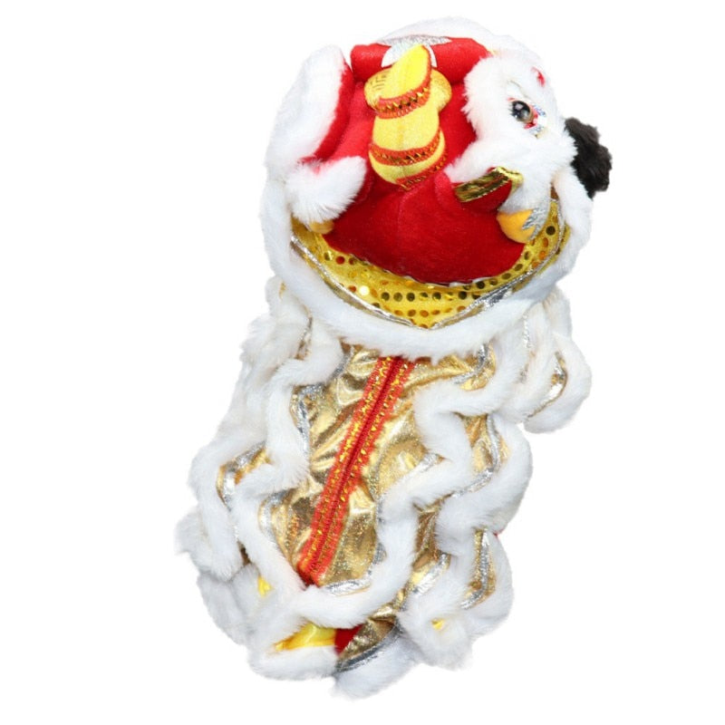 Funny Dog Dragon Dance Lion Costumes