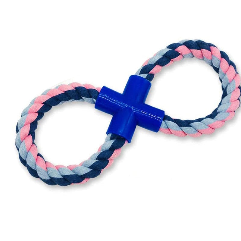 8 Shaped Dog Rope Toys