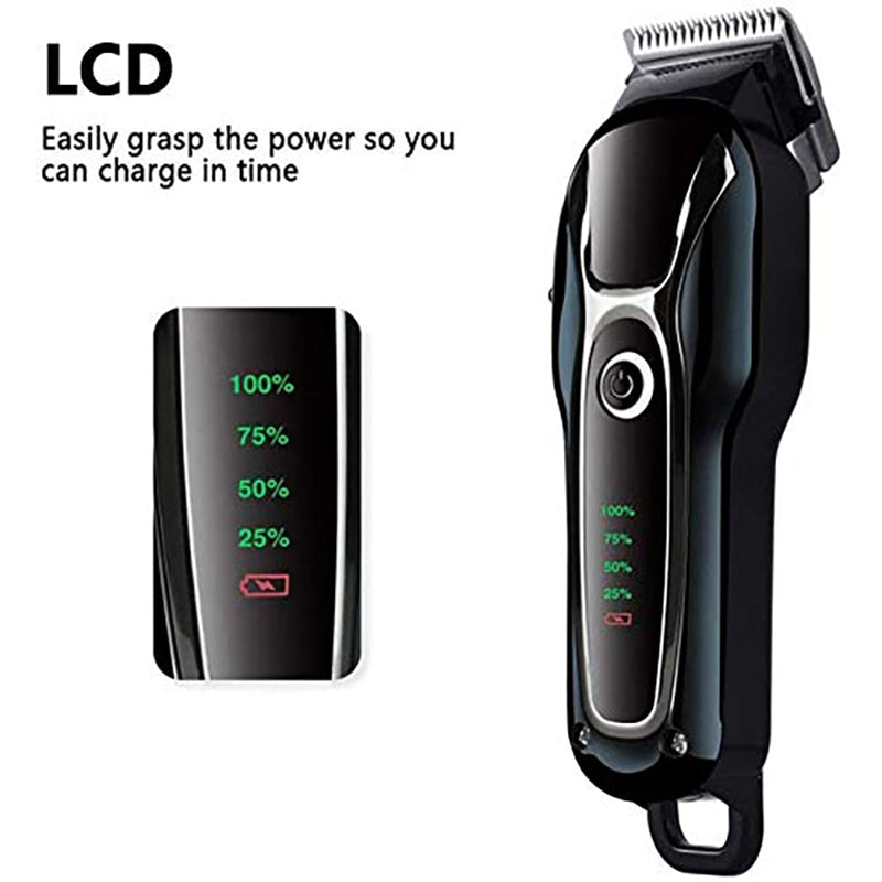 LCD Display Efficient Dog Hair Trimmer