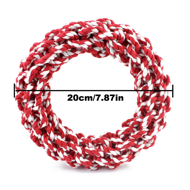 Bite Resistant Cotton Rope Dog Toys