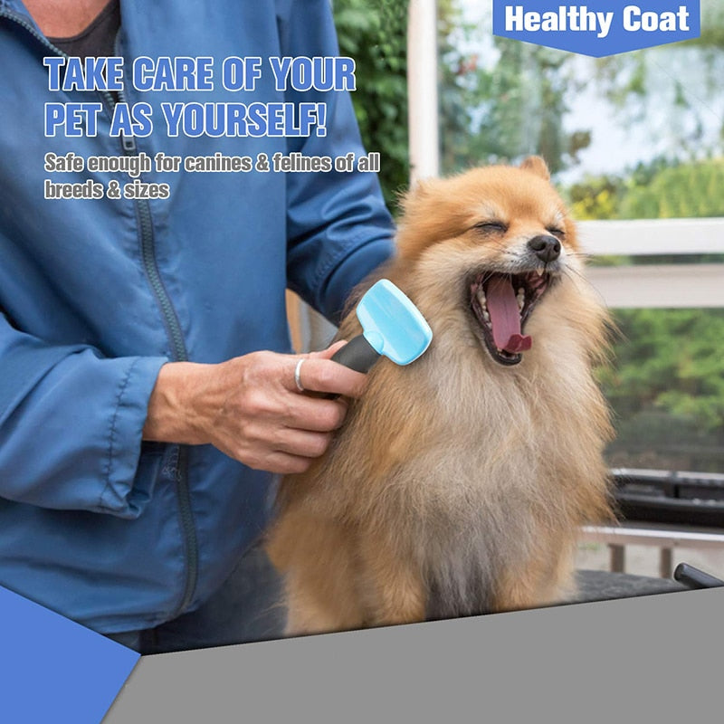 Effective Anti Slip Pet Slicker Brush