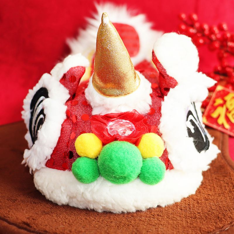 Lion Dance Dog Costume