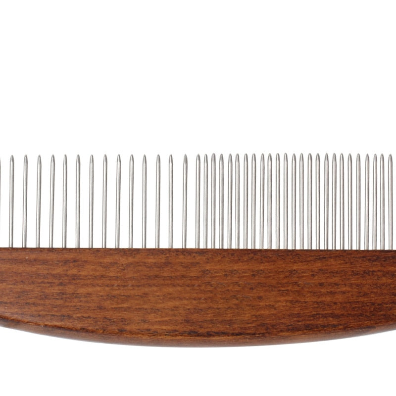 Professional Solid Wood Dog Combs