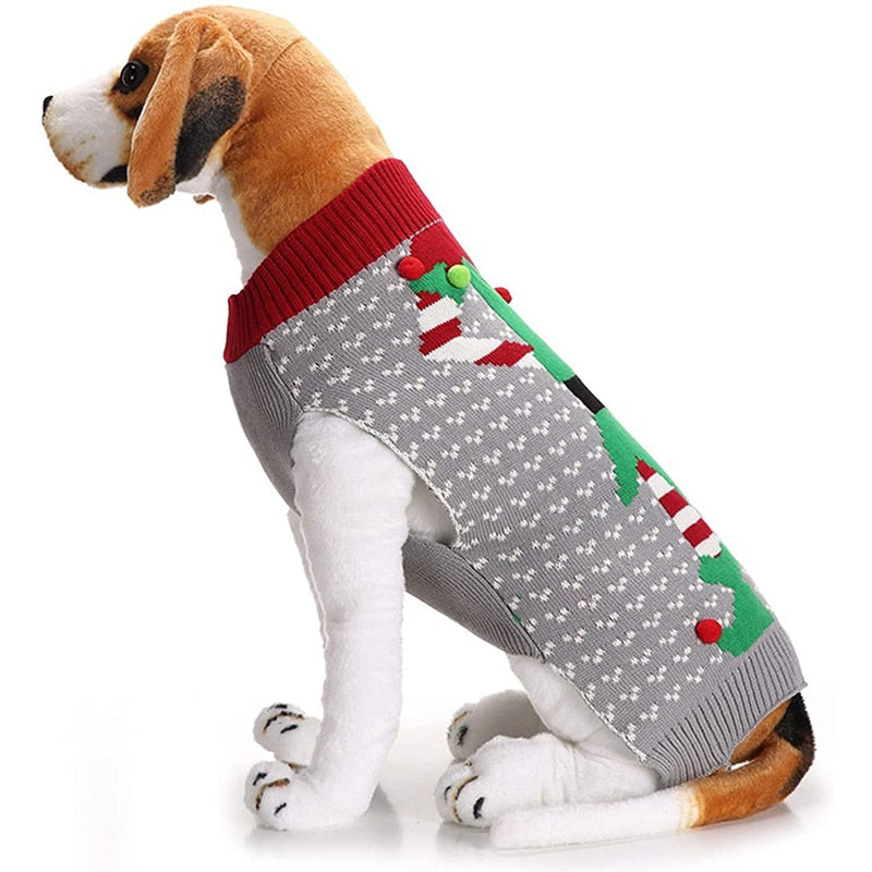 Stylish Christmas Dog Sweater