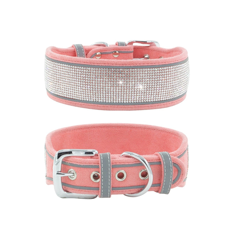 Bling Rhinestone Dog Collar