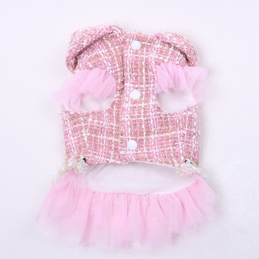 Luxury Princess Winter Dog Dress