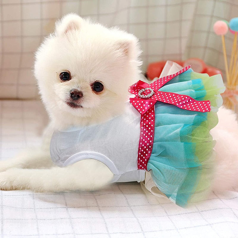 Fashion Cute Pet Tutu Skirt