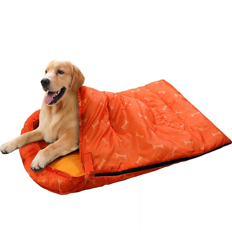 Warm Packable Comfy Dog Sleeping Bag