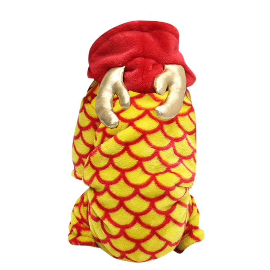 Chinese Dragon Dog Jumpsuit