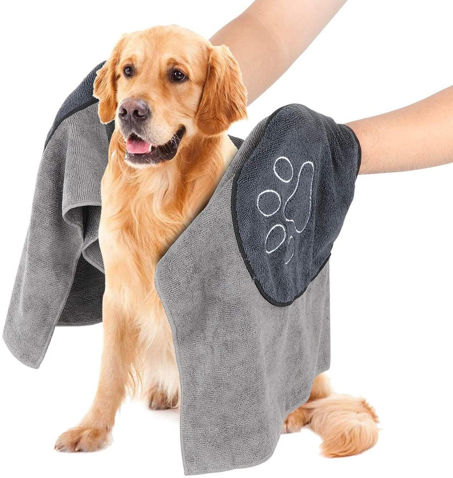 Ultra Absorbent Pet Grey Towel