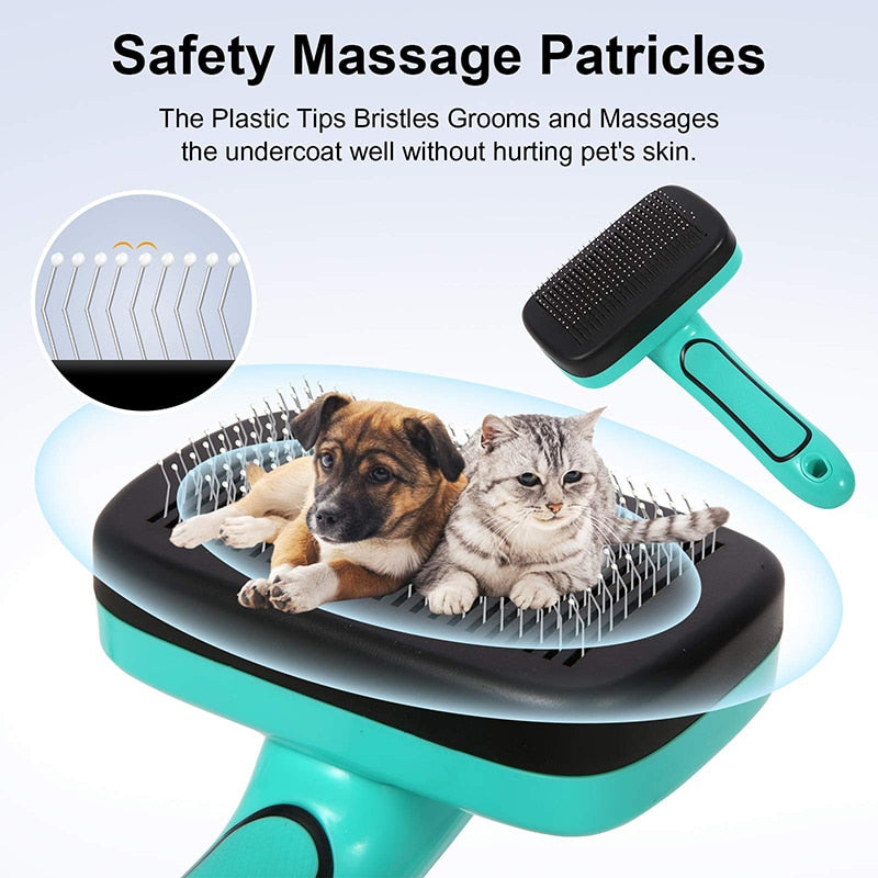 Comfortable Massage Particle Dog Brush