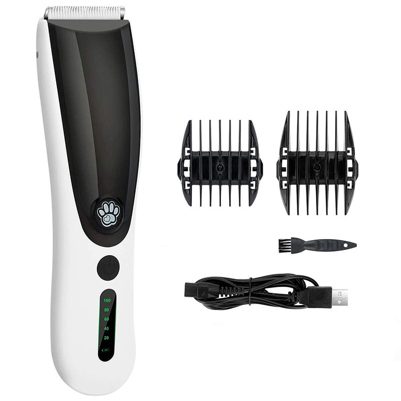 Cordless Low Noise Safe Dog Hair Trimmer