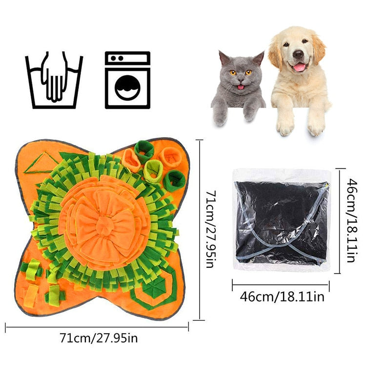 Detachable Fleece Pet Sniffing Pad