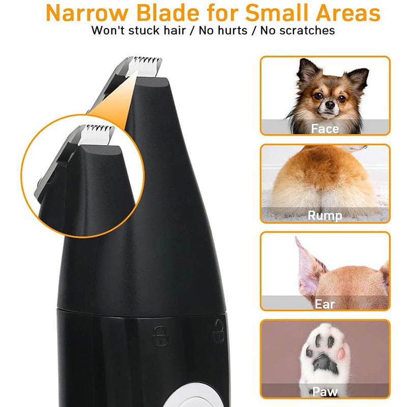 3 Speeds Multifunctional Dog Hair Trimmer