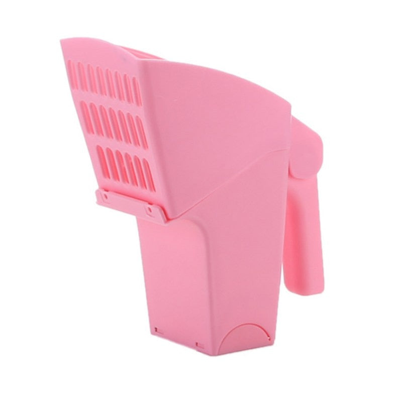 Pet Cat Pink Litter Scooper