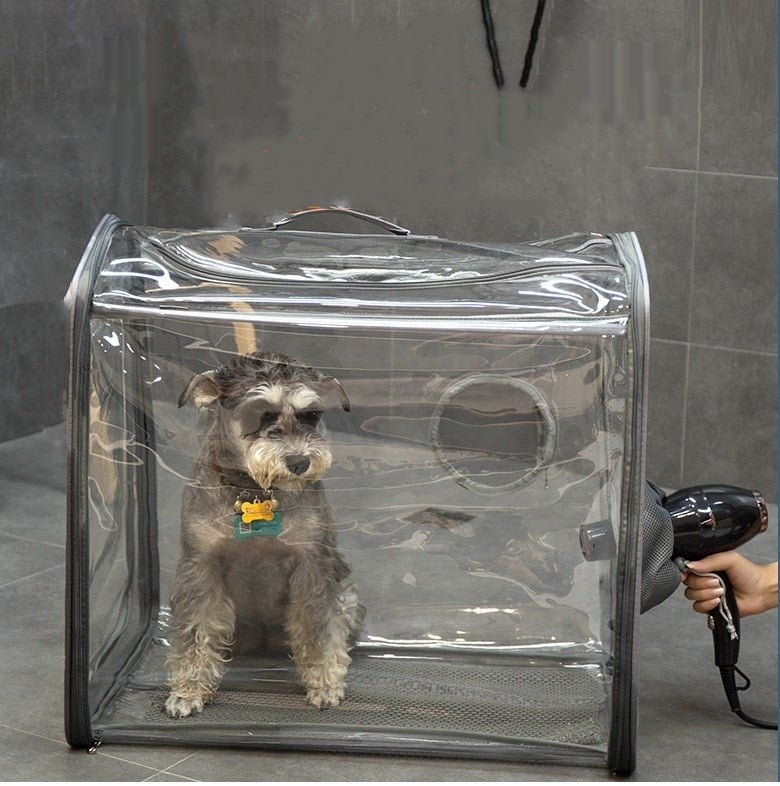 Transparent Pet Drying Box