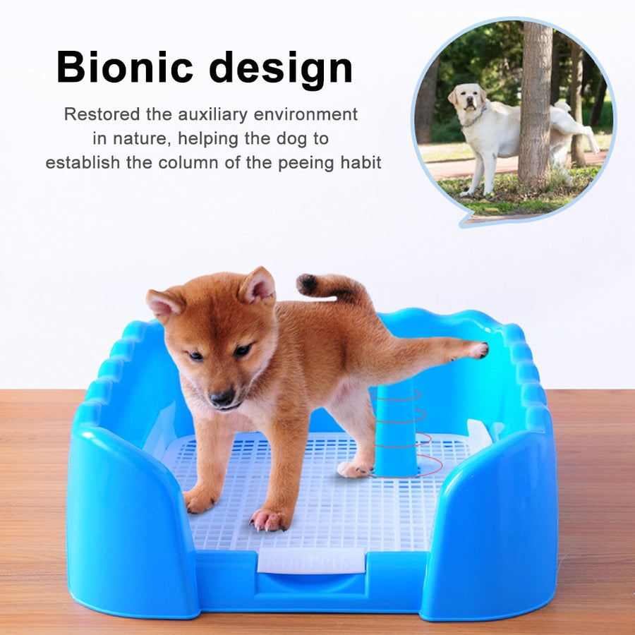 Portable Grid Pet Toilet Tray