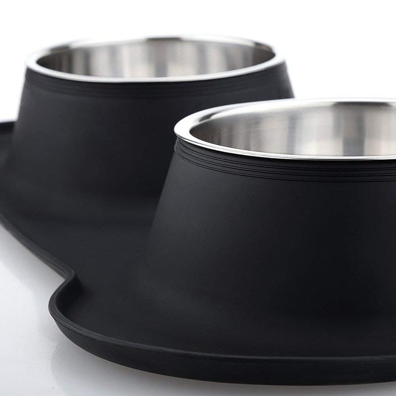 No Spill Double Dog Bowl