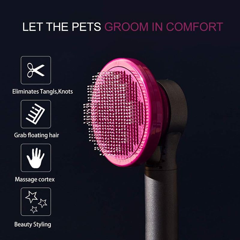 Safe Grooming Slicker Dog Brush