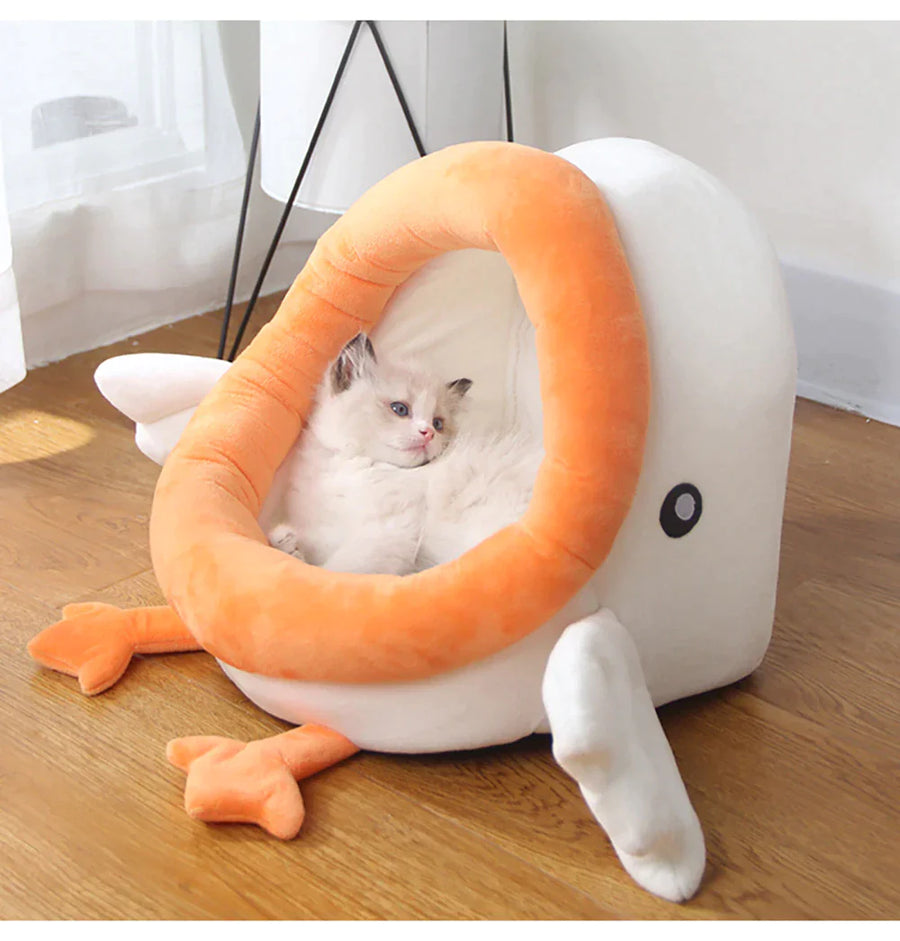 Four Seasons Duck Shape Pet Bed