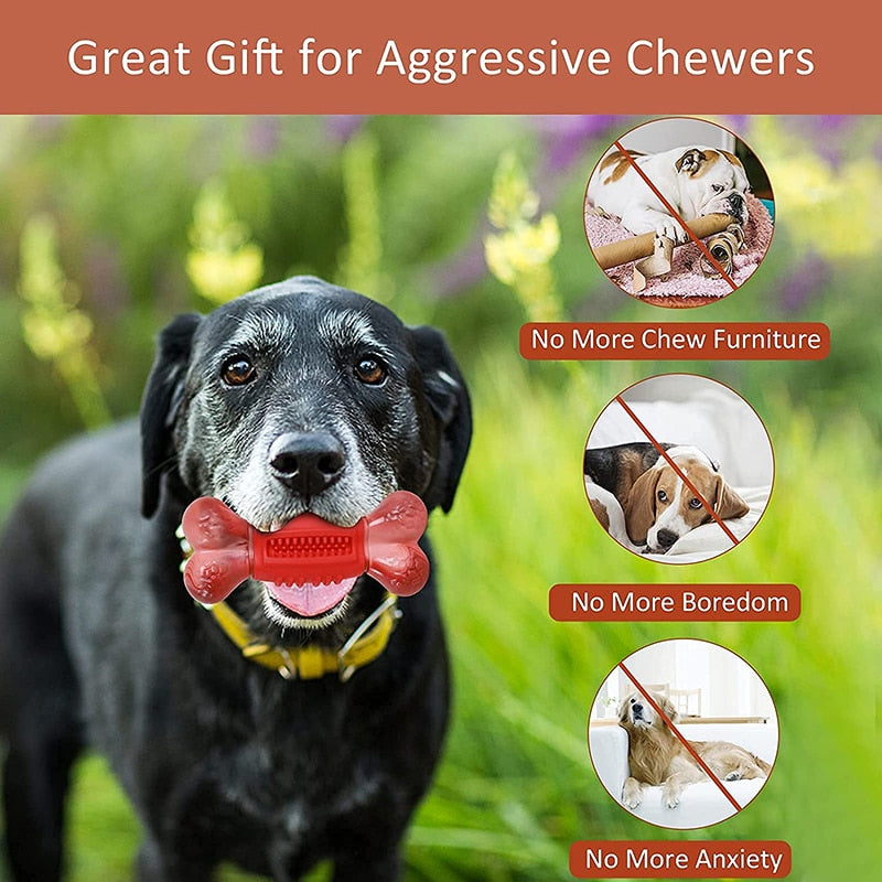 Tough Natural Rubber Dog Chew Toys