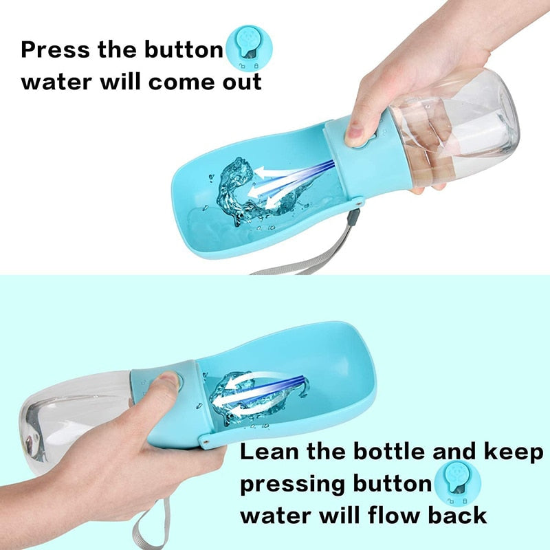 Foldable Wide Sink Dog Water Bottle