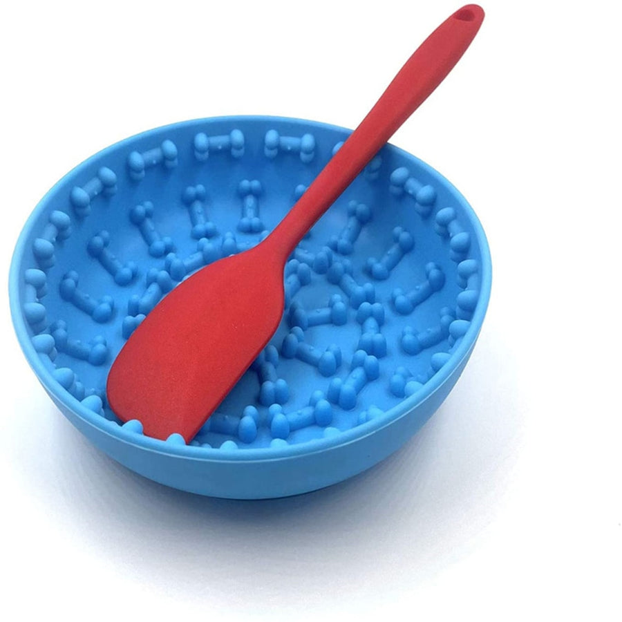 Silicone Dog Slow Feeder Bowl