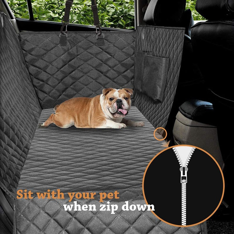 Side Flap Waterproof Dog Car Seat Cover