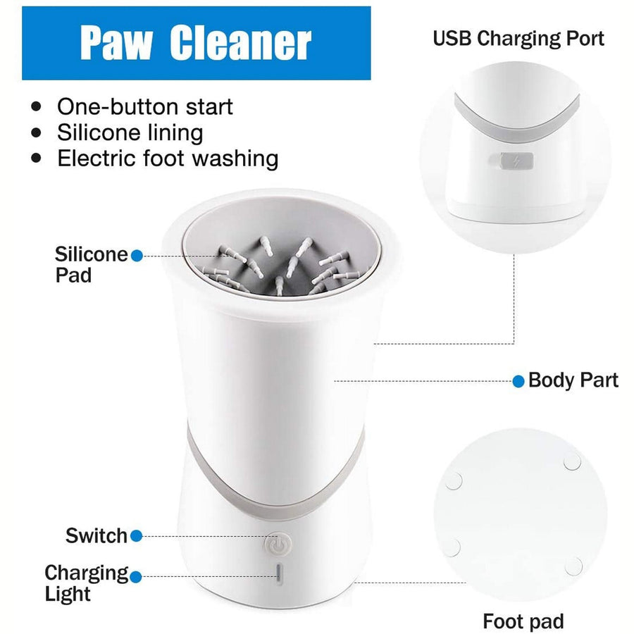 Electric Dog Paws Cleaner