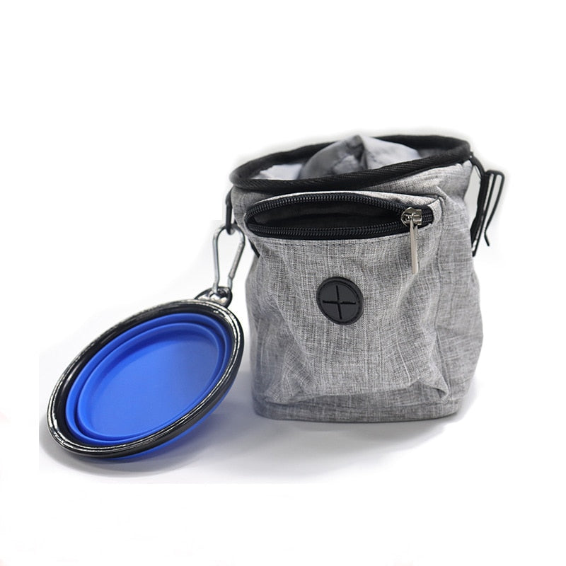 2 In 1 Adjustable Waistband Dog Treat Bag