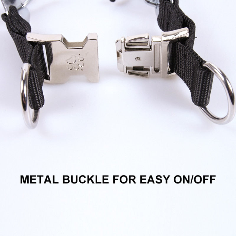 Adjustable Pitbull Prong Dog Collar