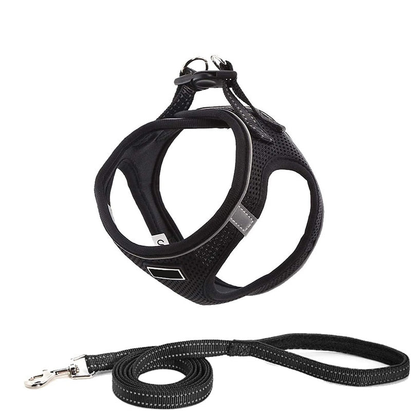 Reflective Soft Breathable Mesh Dog Harness