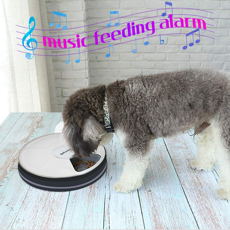 6 Meals Automatic Pet Feeder