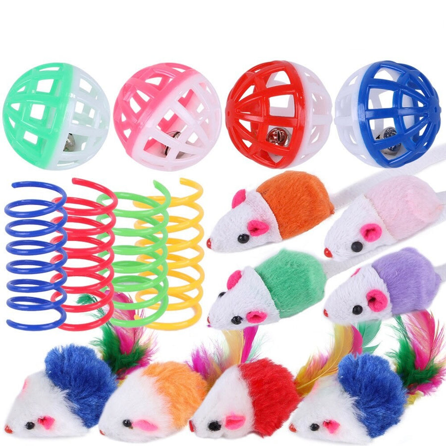 16 Pack Fun Cat Toys