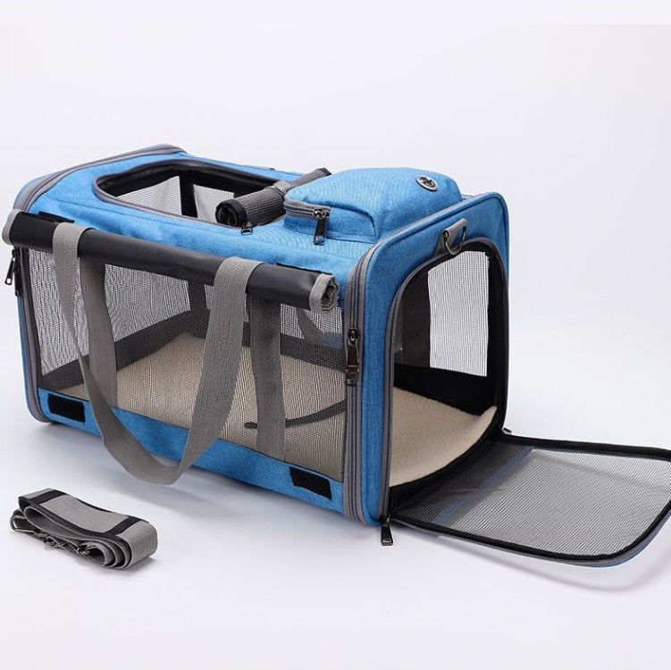 Pet Carrier With Detachable Wheels