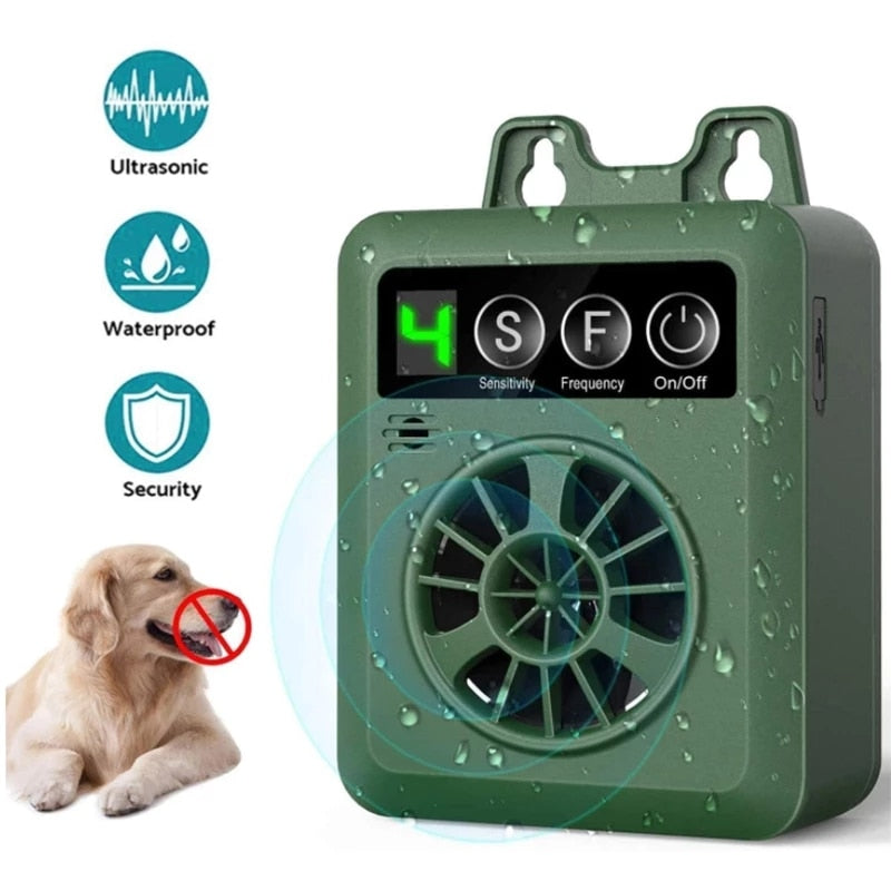 Safe Ultrasonic Dog Bark Deterrent Device