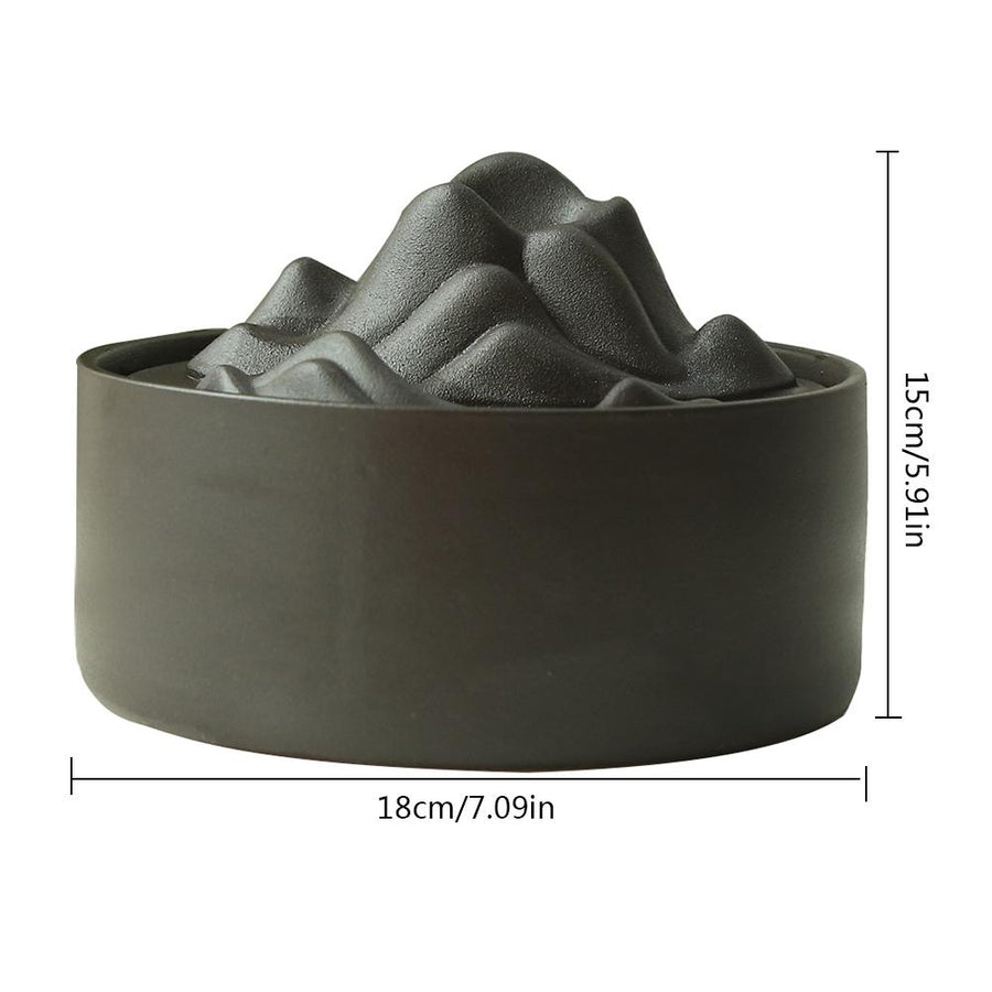 1.5L Ceramic Volcano Pet Fountain