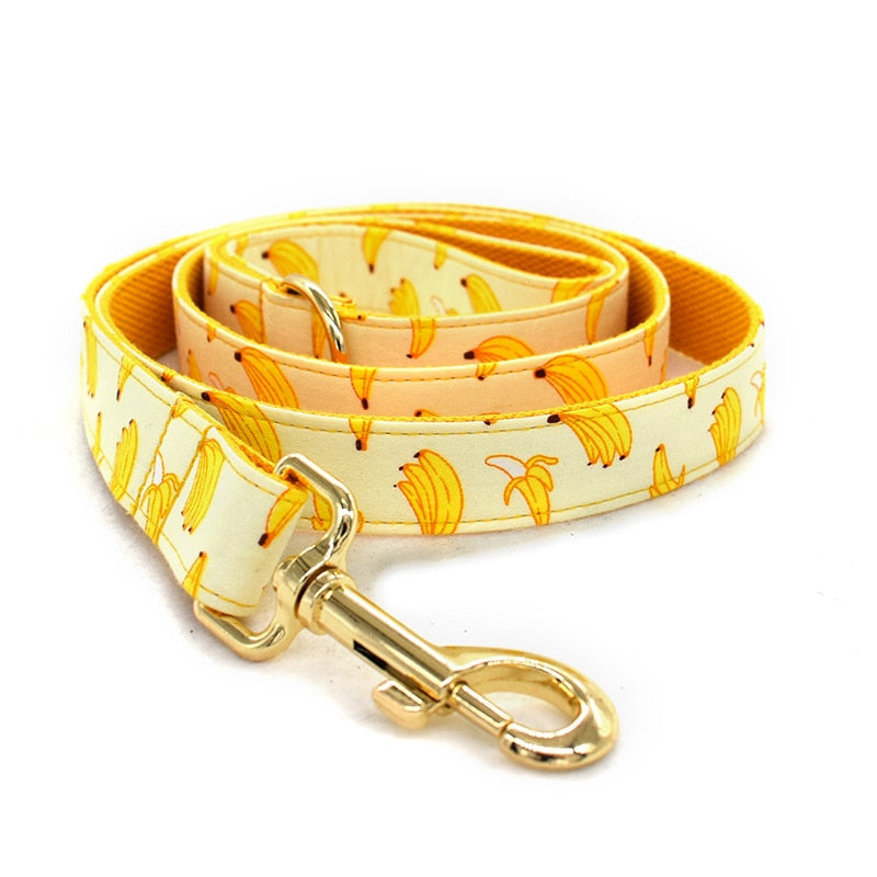 The Banana Pet Collar And Leash