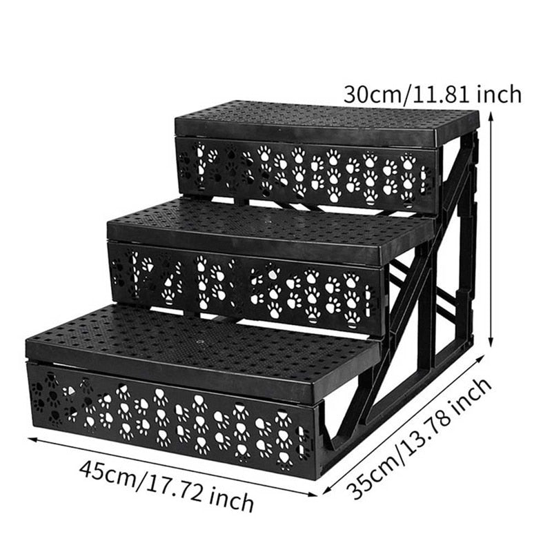 Removable 3 Steps Pet Stairs