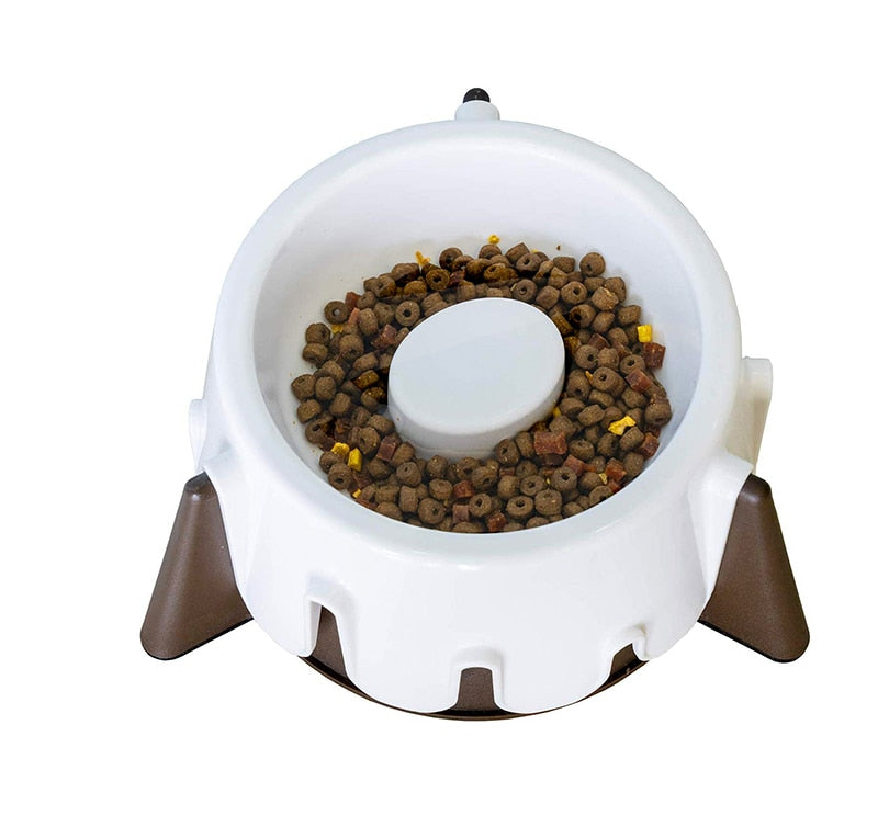 5 Adjustable Height Dog Slow Feeder