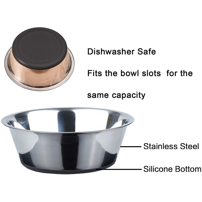 Quality Anti Skid Stainless Steel Pet Bowl